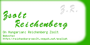 zsolt reichenberg business card